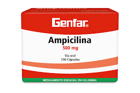 AMPICILINA 500 MG - CAJA x 100 CAP