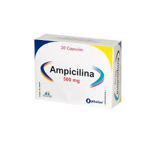 AMPICILINA 500 MG - CAJA x 30 CAPS DURA