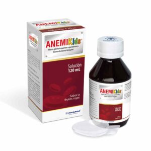 ANEMIKIDS SLN ORAL - FCO x 120 ML SABOR FRUTOS ROJOS