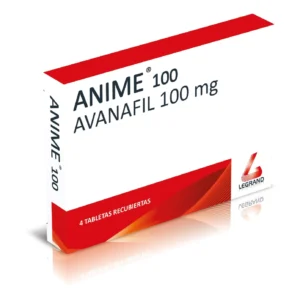 ANIME 100 MG - CAJA x 4 TAB REC.