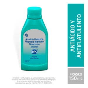 ANTIACIDO ALUMINIO HID - MAGNESIO HID - SIMETICONA - FCO x 150 ML