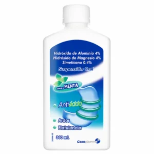 ANTIACIDO ALUMINIO HID - MAGNESIO HID - SIMETICONA - FCO x 360 ML