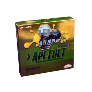 API-FOLT SOLUCION BEBIBLE - CAJA x 5 FRASCOS - 12 ML