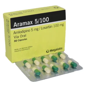 ARAMAX 5 MG/100 MG - CAJA x 30 CAPS