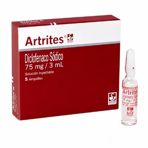 ARTRITES 75 MG/3 ML SLN INY - CAJA x 5 AMP