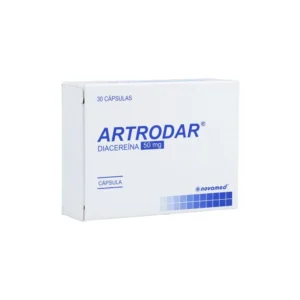 ARTRODAR 50 MG - CAJA x 30 CAP