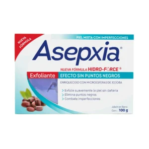 ASEPXIA JABON EXFOLIANTE GENOMA - BARRA x 100 GR