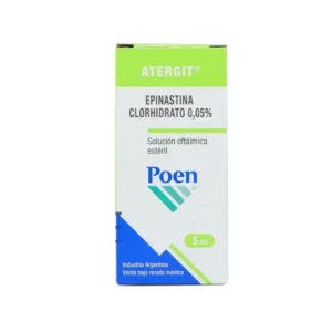 ATERGIT 0.05% SLN OFT - FCO x 5 ML