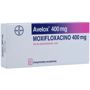 AVELOX 400 MG - CAJA x 5 COMP