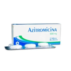 AZITROMICINA 500 MG - CAJA x 3 TAB REC.