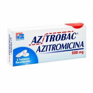 AZTROBAC 500 MG - CAJA x 3 TAB