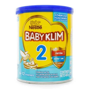 BABY KLIM 2 - DE 6 A 12 MESES - LATA x 400 GR
