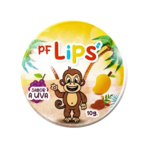 BALSAMO PARA LABIOS PF LIPS - ENVASE x 10 G - SABOR UVA