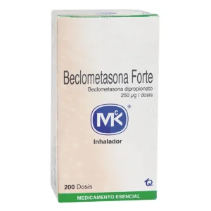 BECLOMETASONA FORTE INHAL BUCAL 250 MCG x 200 DOSIS