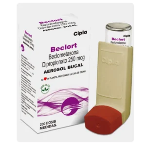 BECLORT 250 MCG/DOSIS - FCO INHALADOR BUCAL x 200 DOSIS