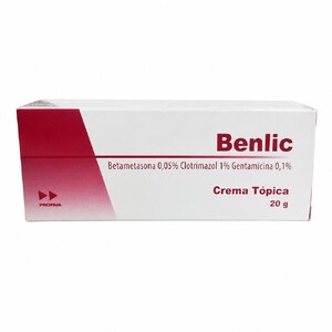 BENLIC 0.05% + 1% + 0.1% CREMA TOP - TUBO x 20 GR
