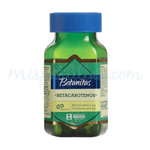 BETACAROTENOS 5 MG + 400 MG - FCO x 60 CAP