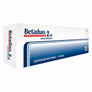 BETADUO SUSP INY - CAJA x 1 JERINGA PRELLENADA x 1 ML