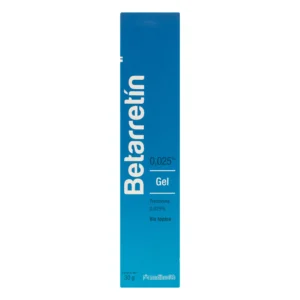 BETARRETIN 0.025% GEL TOP. - TUBO x 30 GR