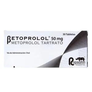 BETOPROLOL 50 MG - CAJA x 30 TAB