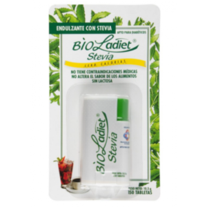 BIO-LADIET STEVIA - DISPENSADOR x 150 TAB
