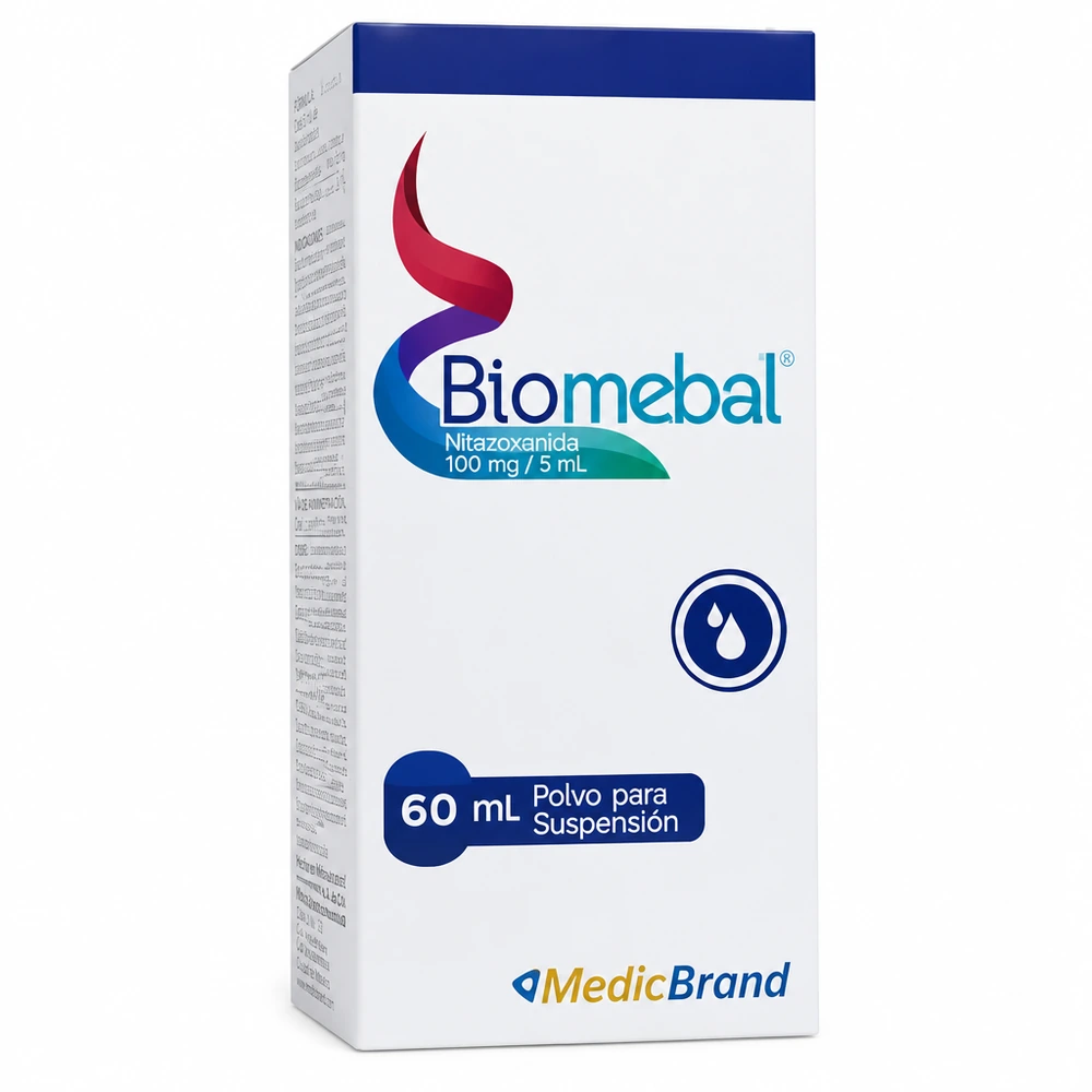BIOMEBAL 100 MG/5 ML SUSP. ORAL - FCO x 30 ML