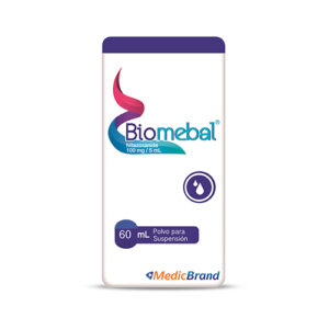 BIOMEBAL 100 MG/5 ML SUSP. ORAL - FCO x 60 ML