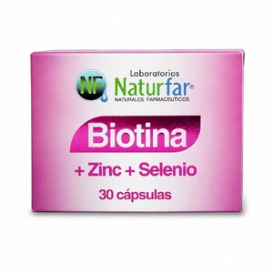 BIOTINA + ZINC + SELENIO - CAJA x 30 CAPS
