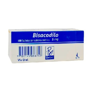BISACODILO 5 MG - CAJA x 100 TAB