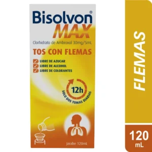 BISOLVON MAX TOS FLEMA JARABE FCO x 120 ML
