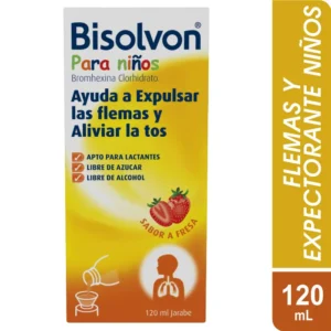 BISOLVON NIÑOS JBE SABOR FRESA - FCO x 120 ML