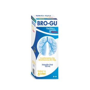 BRO-GU 2 GR/80 MG SLN ORAL - FCO x 125 ML