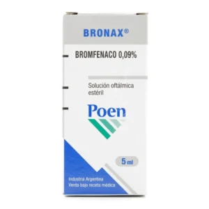 BRONAX 0.09% SLN OFT - FCO x 5 ML