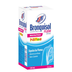 BRONQUISOL FLEM JBE NIÑOS - FCO x 120 ML - SABOR A CARAMELO