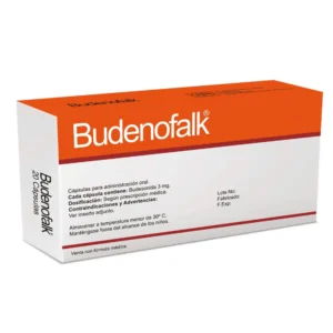 BUDENOFALK 3 MG - CAJA x 20 CAPS