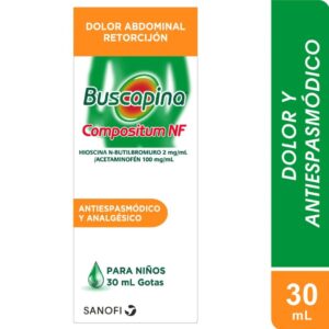 BUSCAPINA COMP NF GOTAS 2 MG /100 MG - FCO x 30 ML