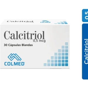 CALCITRIOL CBG 0.5 MCG - CAJA x 30 CAP BLANDA