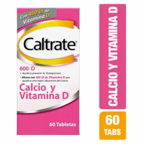 CALTRATE 600 MG + VIT D 400 UI - CAJA x 30 TAB