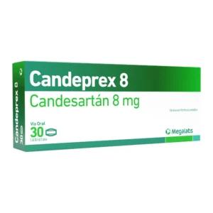 CANDEPREX 8 MG - CAJA x 30 TAB