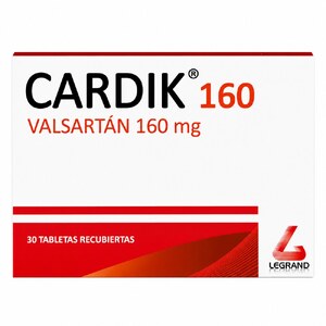 CARDIK A 160 MG/10 MG - CAJA x 30 TABLETAS