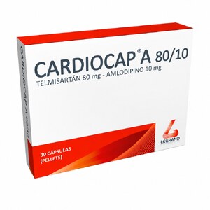 CARDIOCAP A 80 MG/10 MG - CAJA x 30 CAP