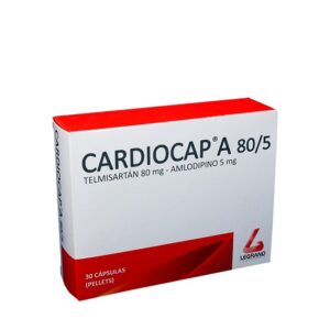 CARDIOCAP A 80 MG/5 MG - CAJA x 30 CAP
