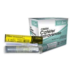 CATETER INTRAVENOSO ALFASAFE 24 G x 3/4 (19 MM) - BLISTER x UNID
