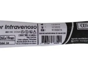 CATETER INTRAVENOSO ALFASAFE 26 G x 3/4 (19 MM) - BLISTER x UNID (MORADO)