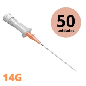CATETER INTRAVENOSO DISPOWAY # 14G - UND  (NARANJADO)