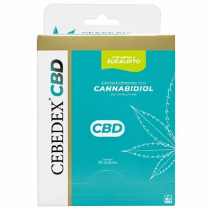 CEBEDEX CREMA TOP HIDRATANTE CON CANNABIDOL Y EUCALIPTO - CAJA x 30 SOBRES x 10 G C/U