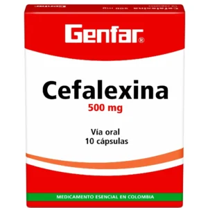 CEFALEXINA 500 MG - CAJA x 10 CAP