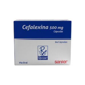 CEFALEXINA 500 MG - CAJA x 24 CAP