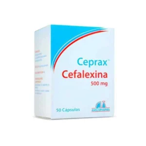 CEFALEXINA 500 MG - CAJA x 50 CAP (CEPRAX)