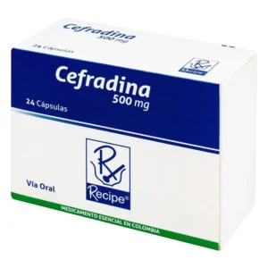 CEFRADINA 500 MG - CAJA x 24 CAP